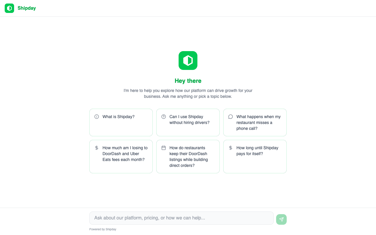 AI Sales Voice Agent screenshot