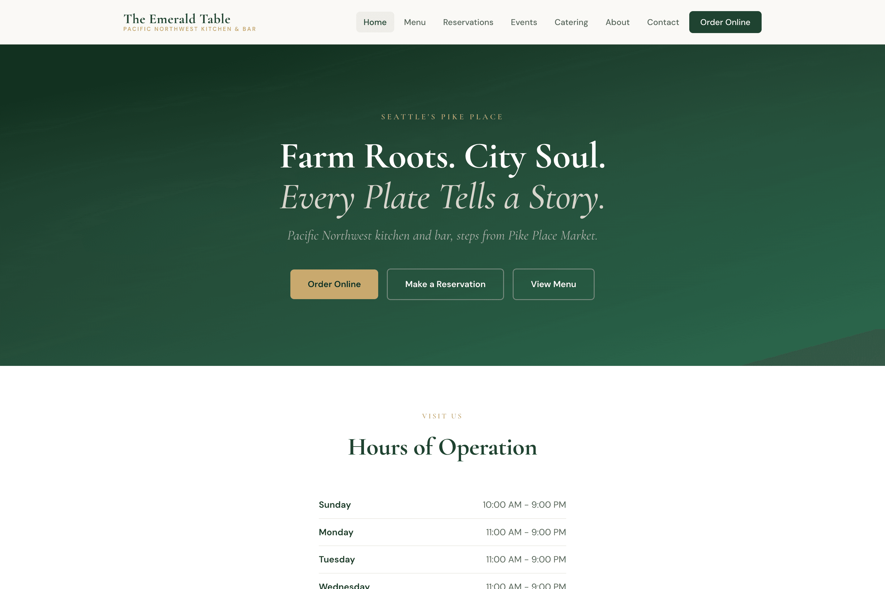 The Emerald Table: AI phone agent demo environment: a fake restaurant that takes real calls